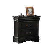 Louis Philippe Black Nightstand Model 23733 By ACME Furniture